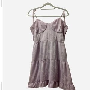 Pre -owned Wild Fable Light Purple Textured Dress